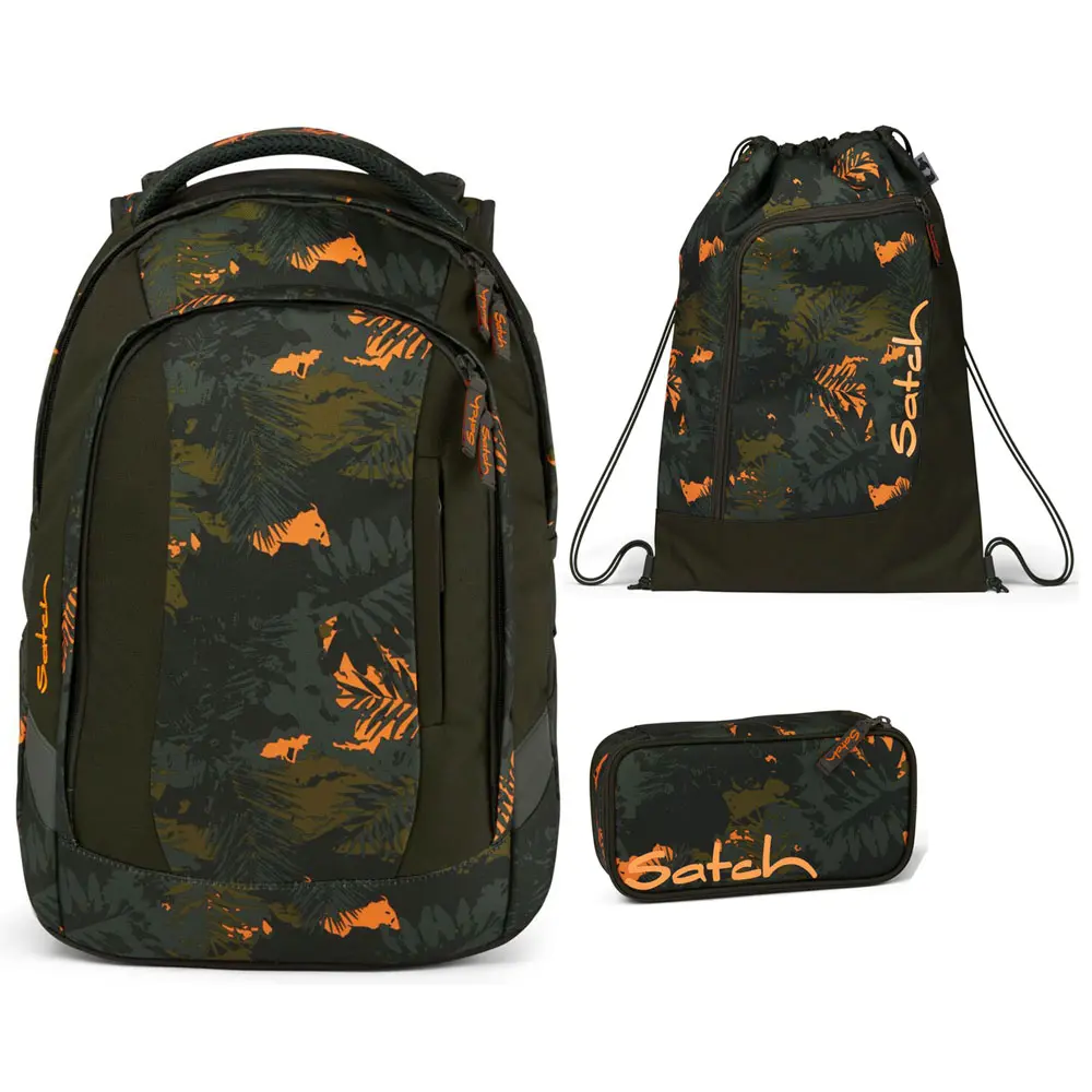 Satch Sleek Schulrucksack-Set 3tlg