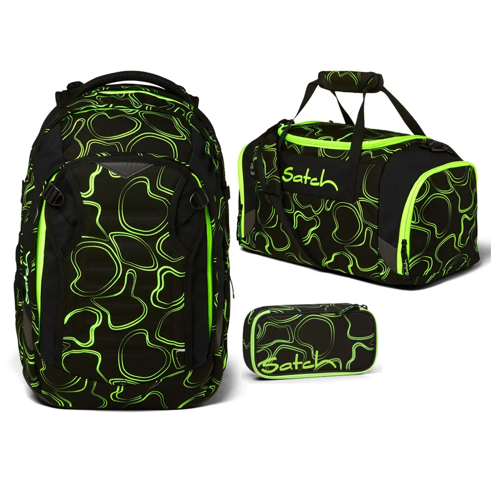 Satch Match Schulrucksack-Set 3tlg