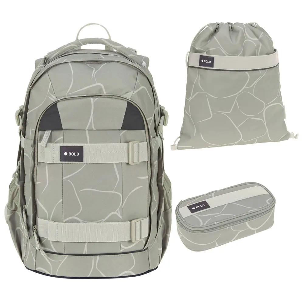 Bold Origin Schulrucksack-Set 3tlg