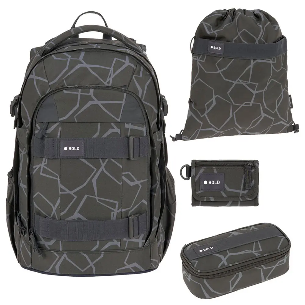 Bold Origin Schulrucksack-Set 4tlg