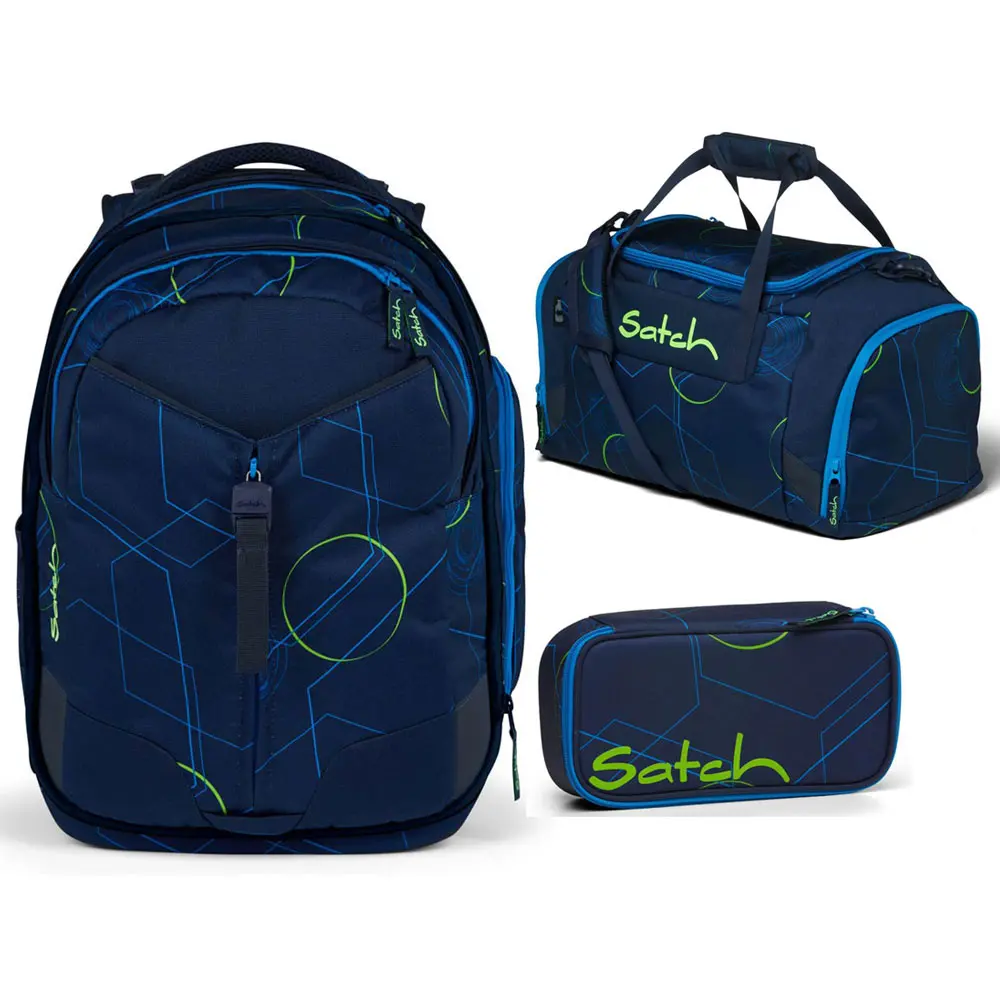 Satch Match Schulrucksack-Set 3tlg