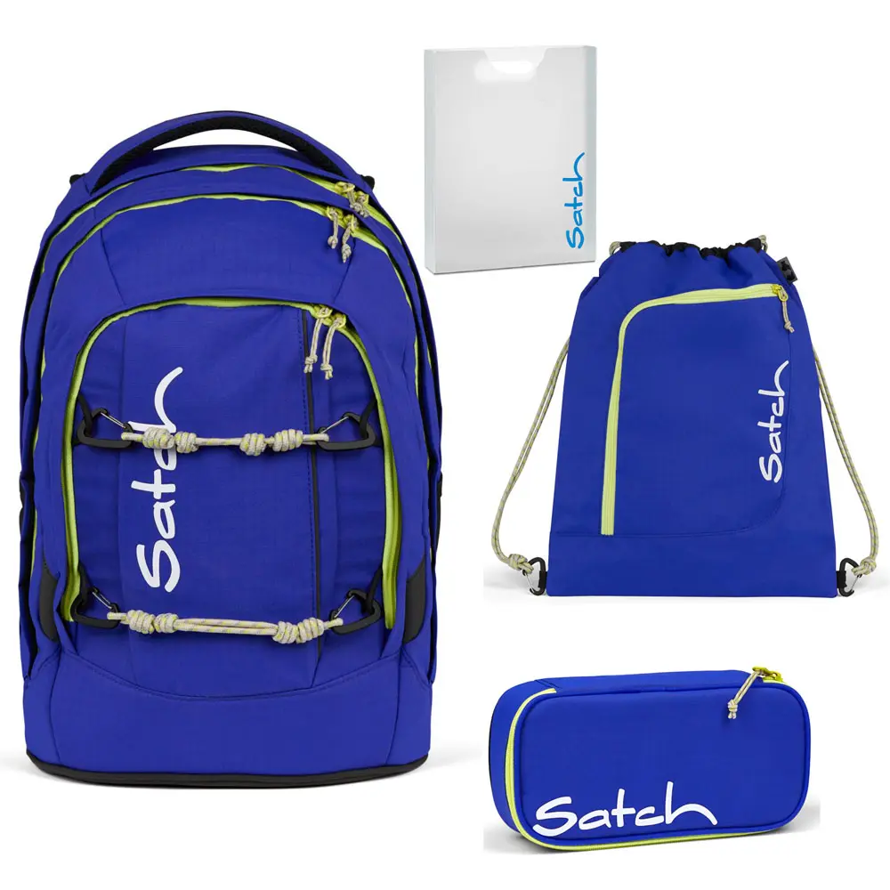 Satch Pack Schulrucksack-Set 4tlg