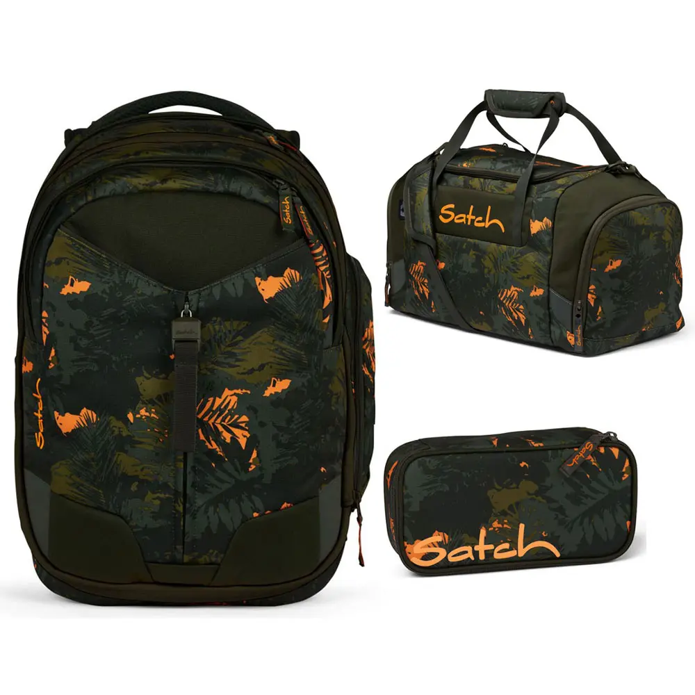 Satch Match Schulrucksack-Set 3tlg