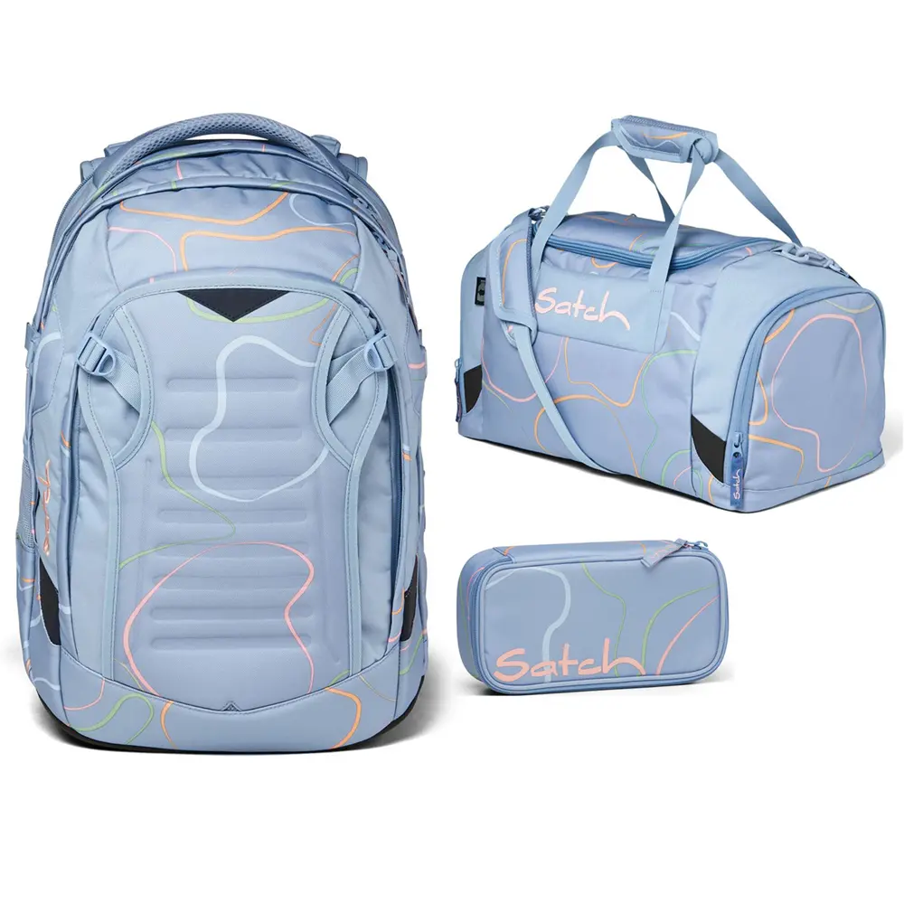 Satch Match Schulrucksack-Set 3tlg