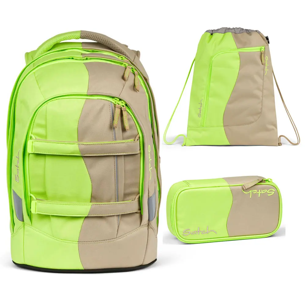 Satch Pack Schulrucksack-Set 3tlg