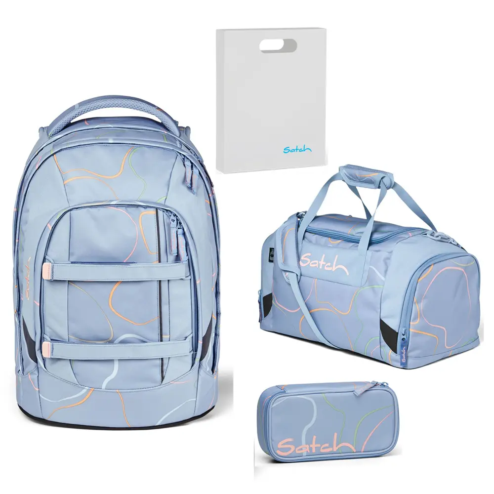 Satch Pack Schulrucksack-Set 4tlg