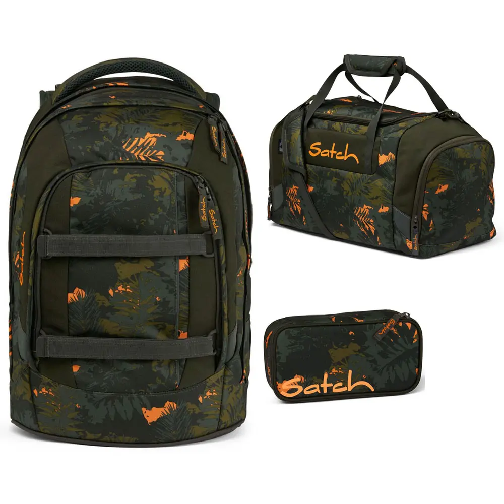 Satch Pack Schulrucksack-Set 3tlg