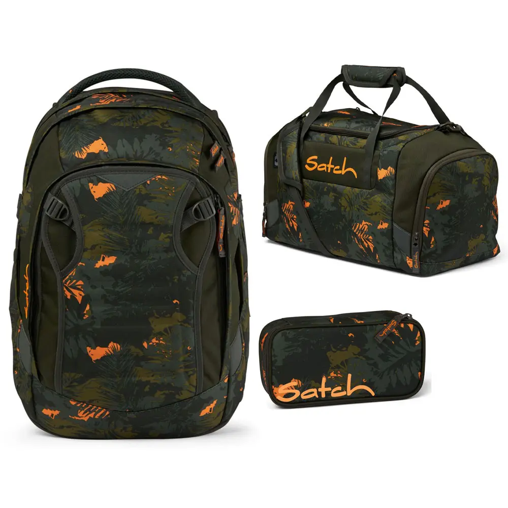 Satch Match Schulrucksack-Set 3tlg