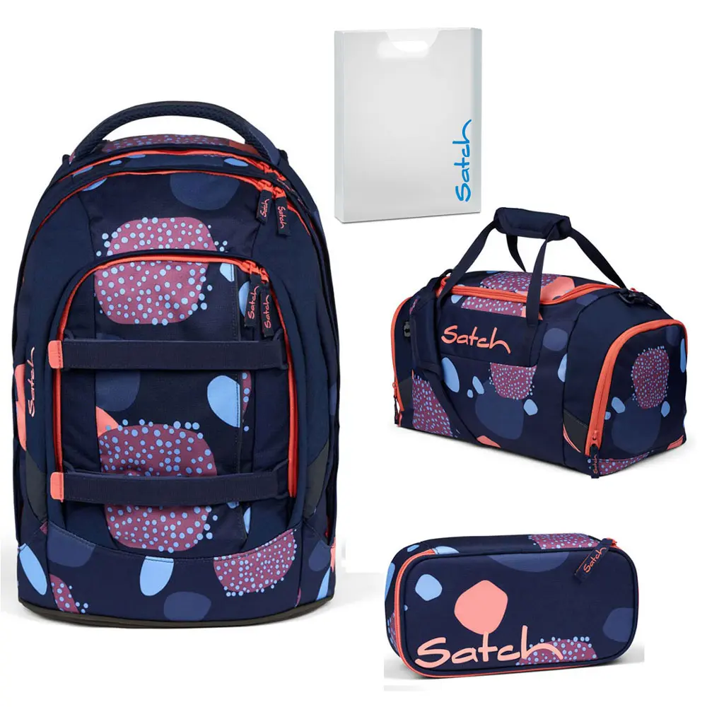 Satch Pack Schulrucksack-Set 4tlg