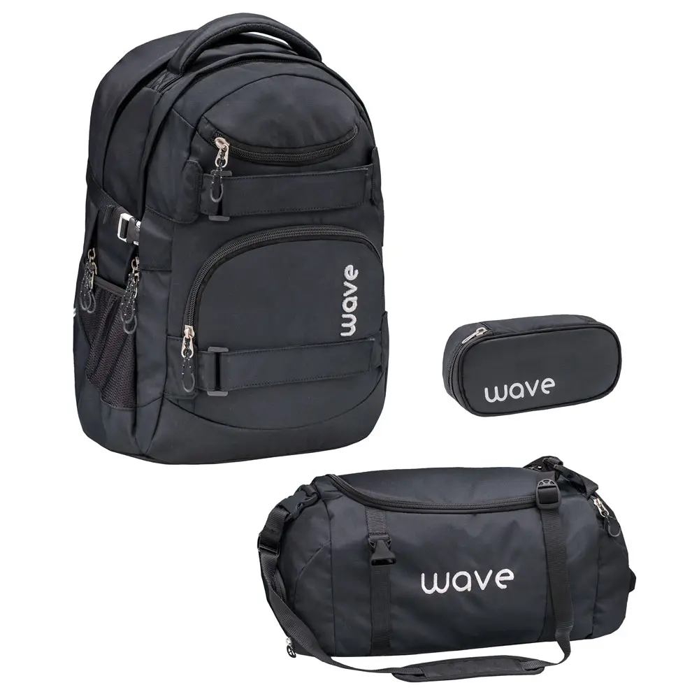 Wave Infinity Schulrucksack-Set 3tlg