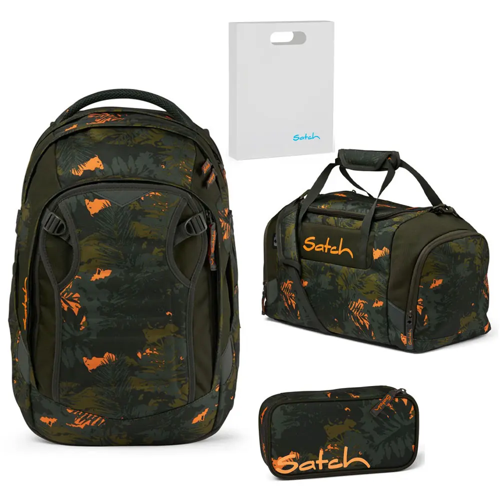 Satch Match Schulrucksack-Set 4tlg