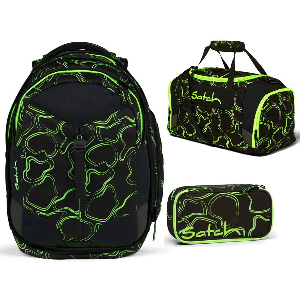 Satch Match Schulrucksack-Set 3tlg