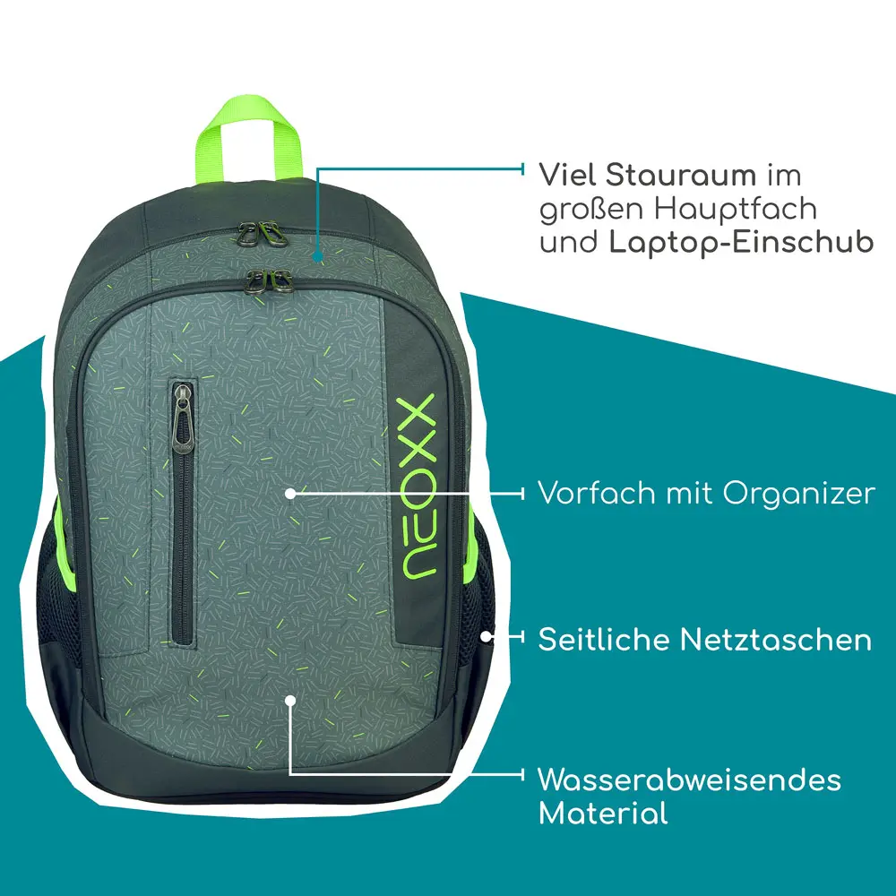 Neoxx Flow Schulrucksack