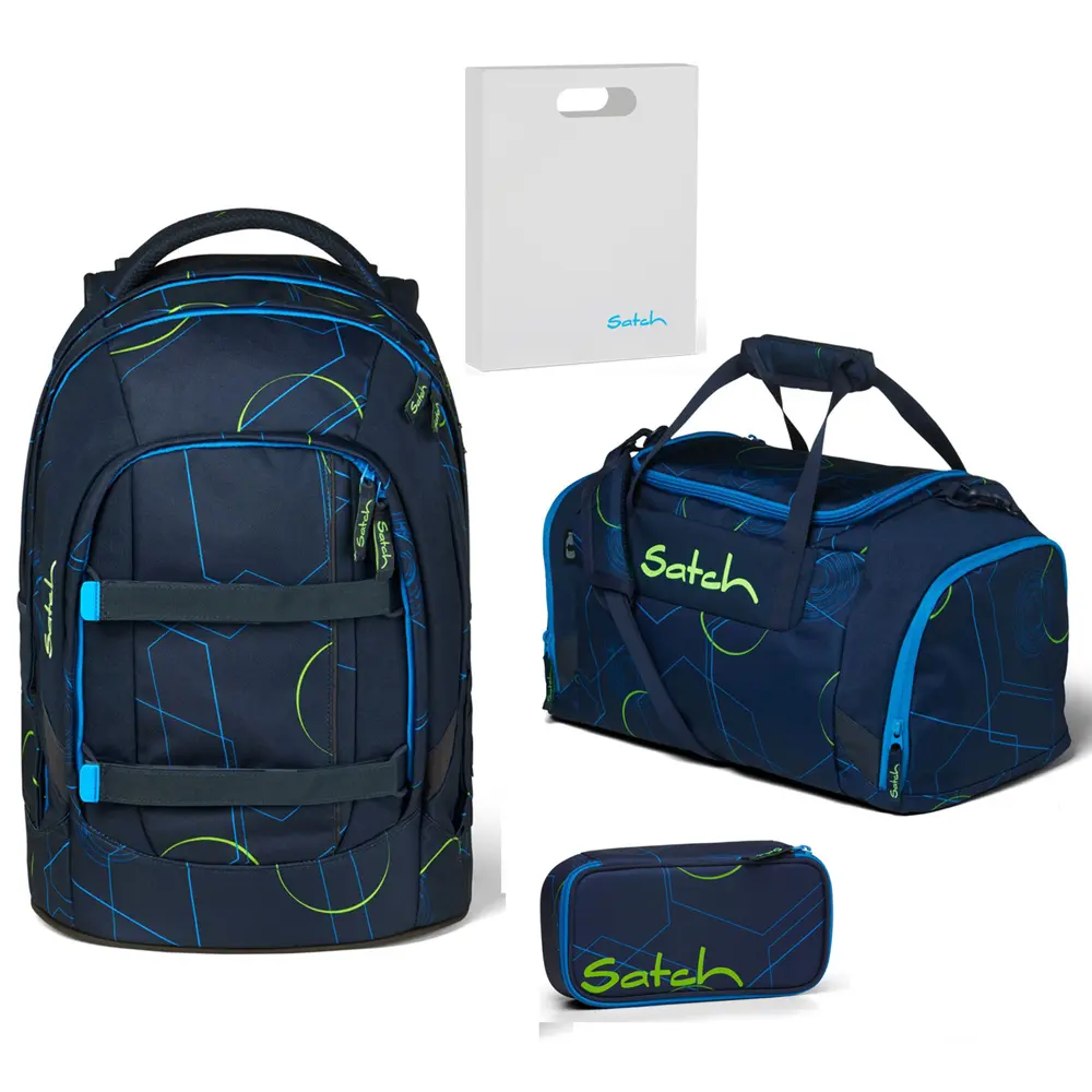 Satch Pack Schulrucksack-Set 4tlg