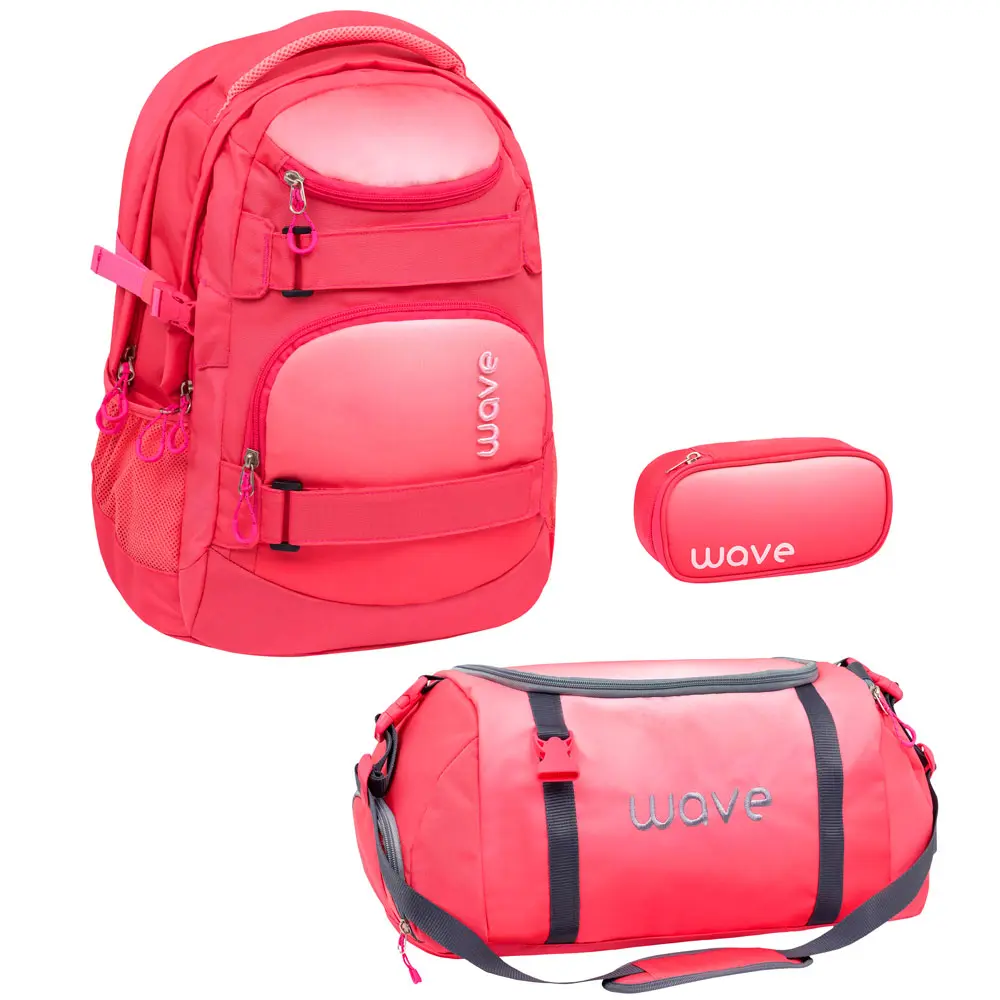 Wave Infinity Schulrucksack-Set 3tlg