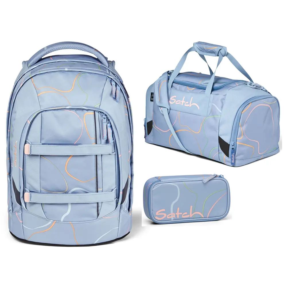 Satch Pack Schulrucksack-Set 3tlg