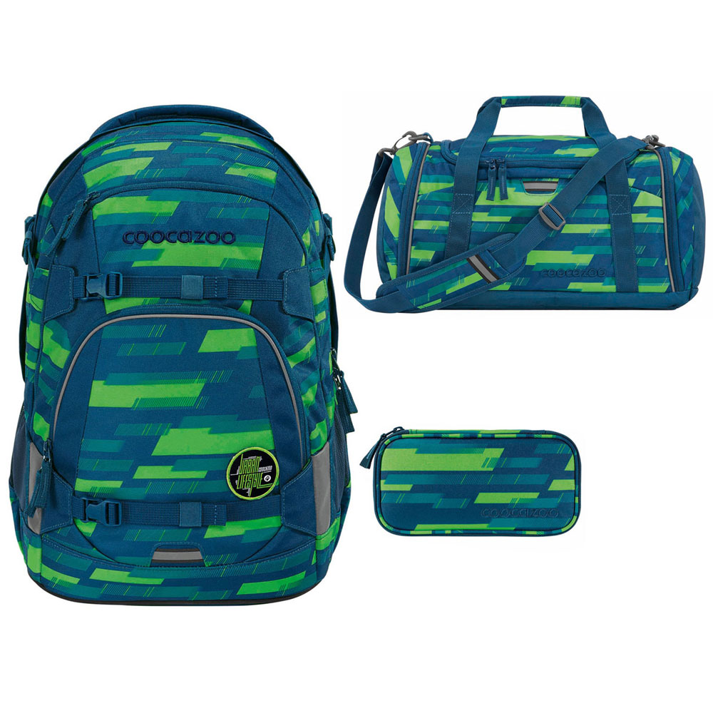 coocazoo MATE Schulrucksack-Set 3tlg