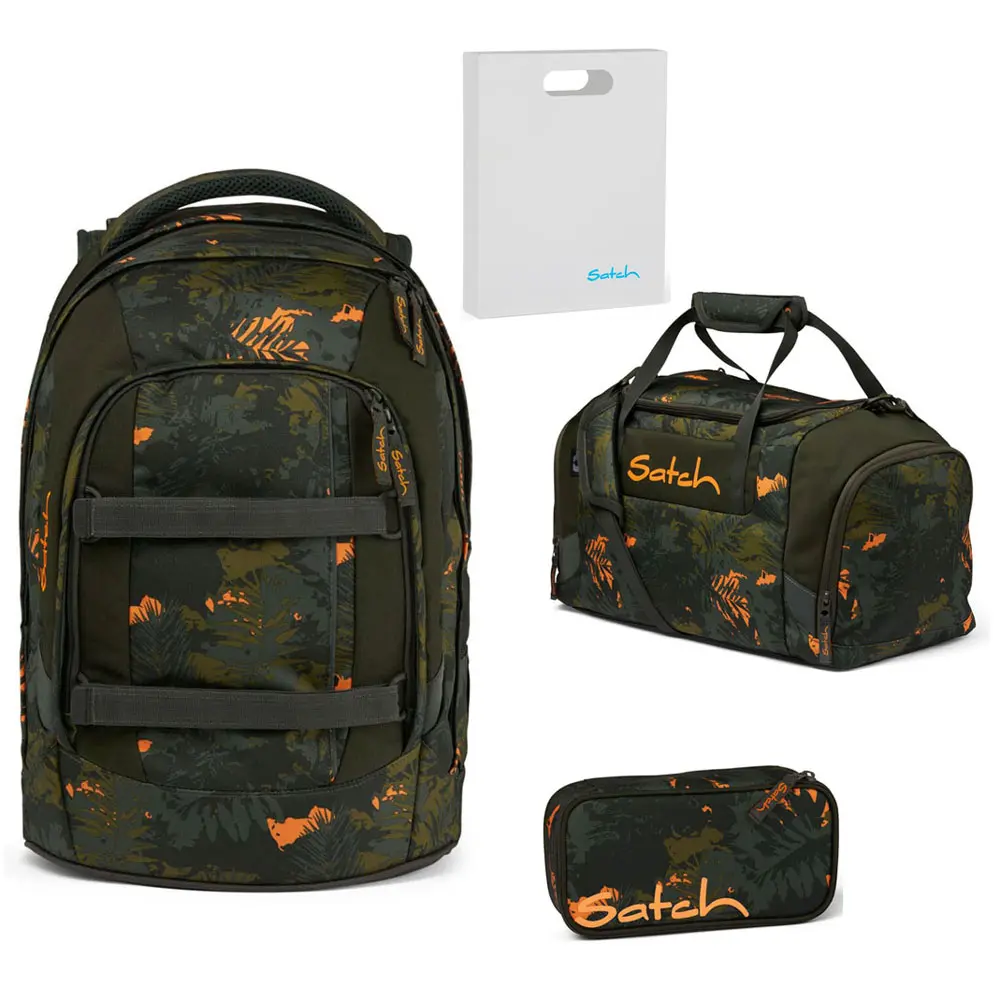 Satch Pack Schulrucksack-Set 4tlg